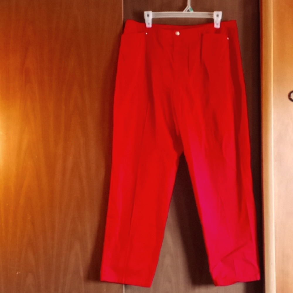 CRAZY HORSE Red Jeans